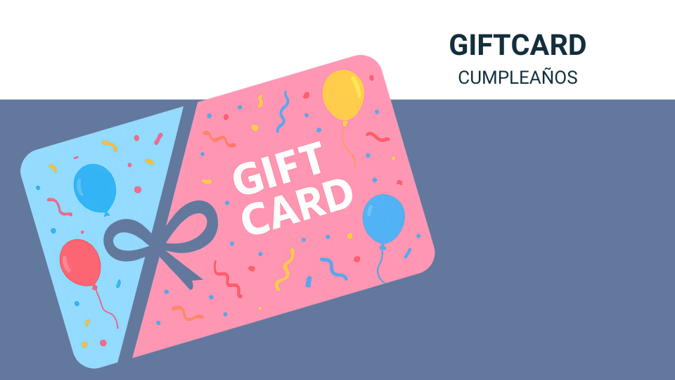 GIFT CARD DE CUMPLEAÑOS ON LINE!